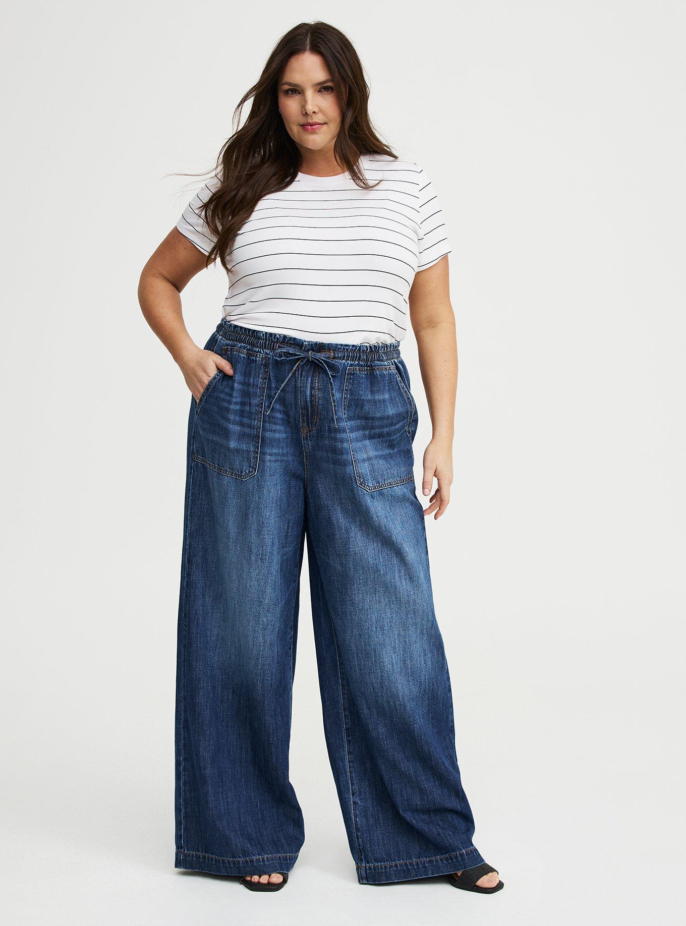 High-Rise Wide-Leg Loose Jean, FREEBOARD, alternate