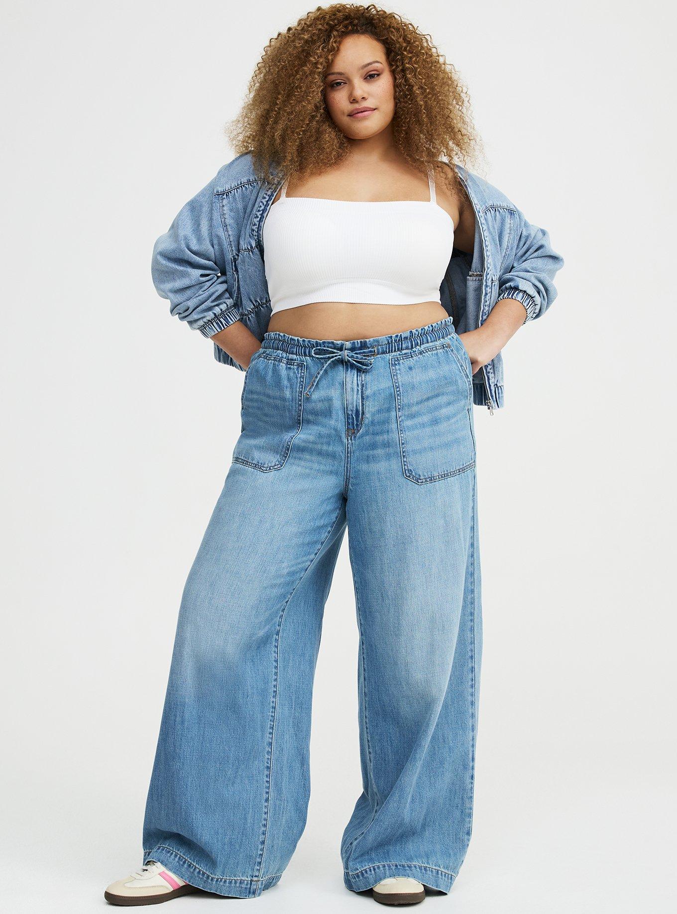 High-Rise Wide-Leg Loose Jean, SKIPPER, hi-res