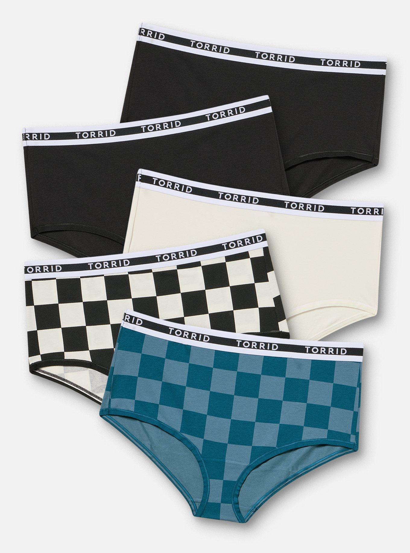 5-Pack Brief Logo Panty, MULTI, hi-res