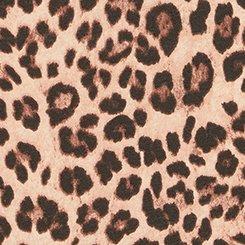 Cotton Mid-Rise Lace Trim Brief Panty, FIFTIES LEOPARD NEUTRAL, swatch