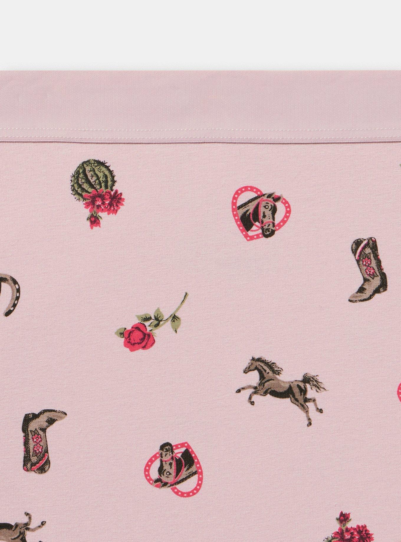 5-Pack Mid-Rise Cotton Brief Panty, MULTI, alternate