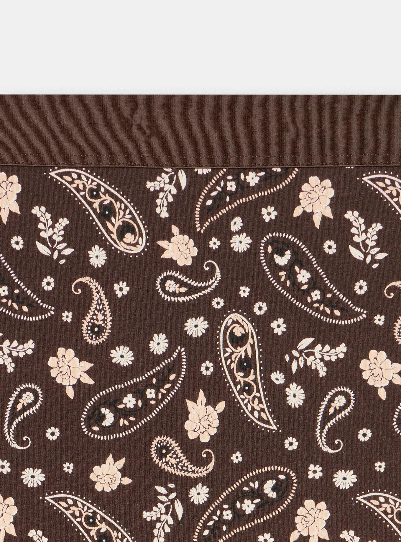 5-Pack Mid-Rise Cotton Brief Panty, MULTI, alternate