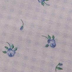 Cotton Mid-Rise Brief Panty, MINI ROSES FLORAL BLUE, swatch