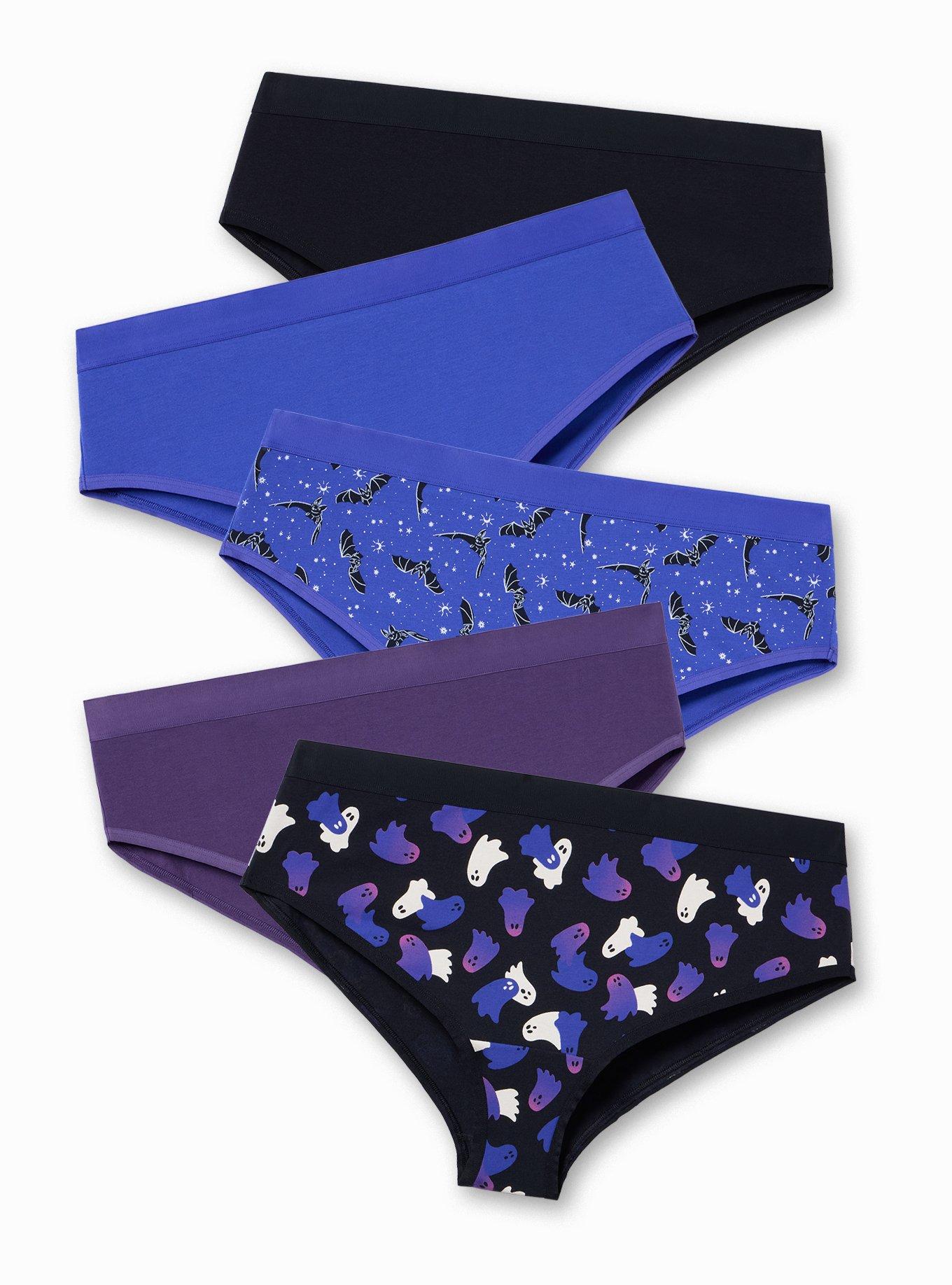 5-Pack Mid-Rise Cheeky Panty, MULTI, hi-res