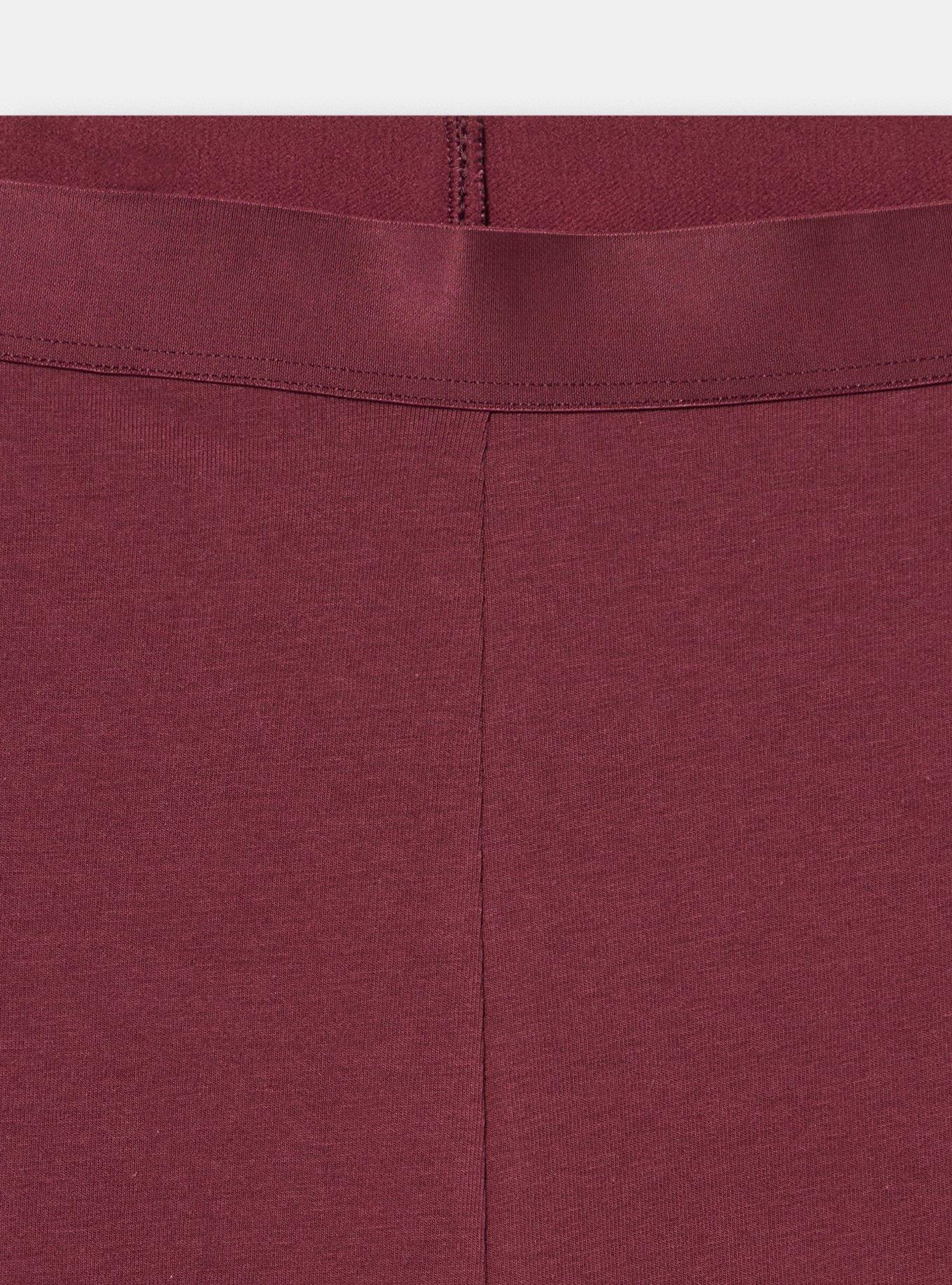 Plus Size Cotton High-Rise Shortie Panty, FIG, alternate