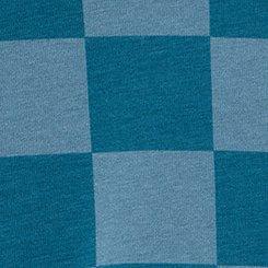Cotton High-Rise Shortie Panty, SUNNY CHECK TEAL, swatch