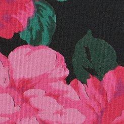 Cotton Mid-Rise Hipster Panty, TRADITIONAL ROSES HOT PINK, swatch