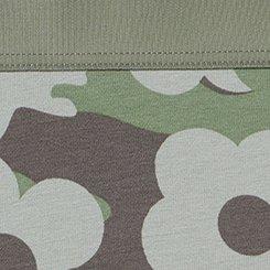 Plus Size Cotton Mid-Rise Hipster Panty, DAISY CAMO OLIVE, swatch