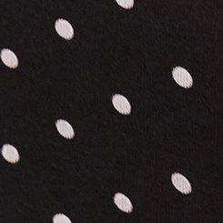 Cotton Mid-Rise Cheeky Panty, MIRANDA DOT RICH BLACK, swatch