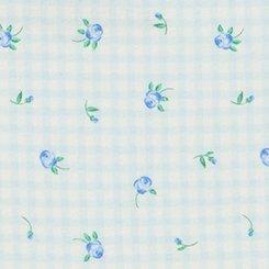 Cotton Mid-Rise Cheeky Panty, MINI ROSES FLORAL BLUE, swatch