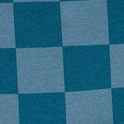 Cotton Mid-Rise Cheeky Panty, SUNNY CHECK TEAL, swatch