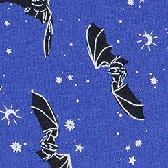 Cotton Mid-Rise Cheeky Panty, SPACE BATS BLUE, swatch