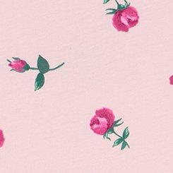 Cotton Mid-Rise Cheeky Panty, KENT ROSE FLORAL PINK, swatch