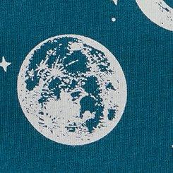 Cotton Mid-Rise Lace Trim Thong Panty, LUNA MOON TEAL, swatch