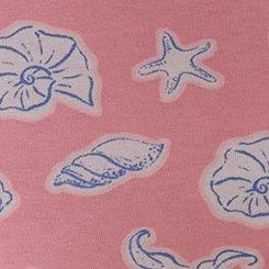 Cotton Mid-Rise Boyshort Panty, SHELL MERMAID SMALL PINK, swatch