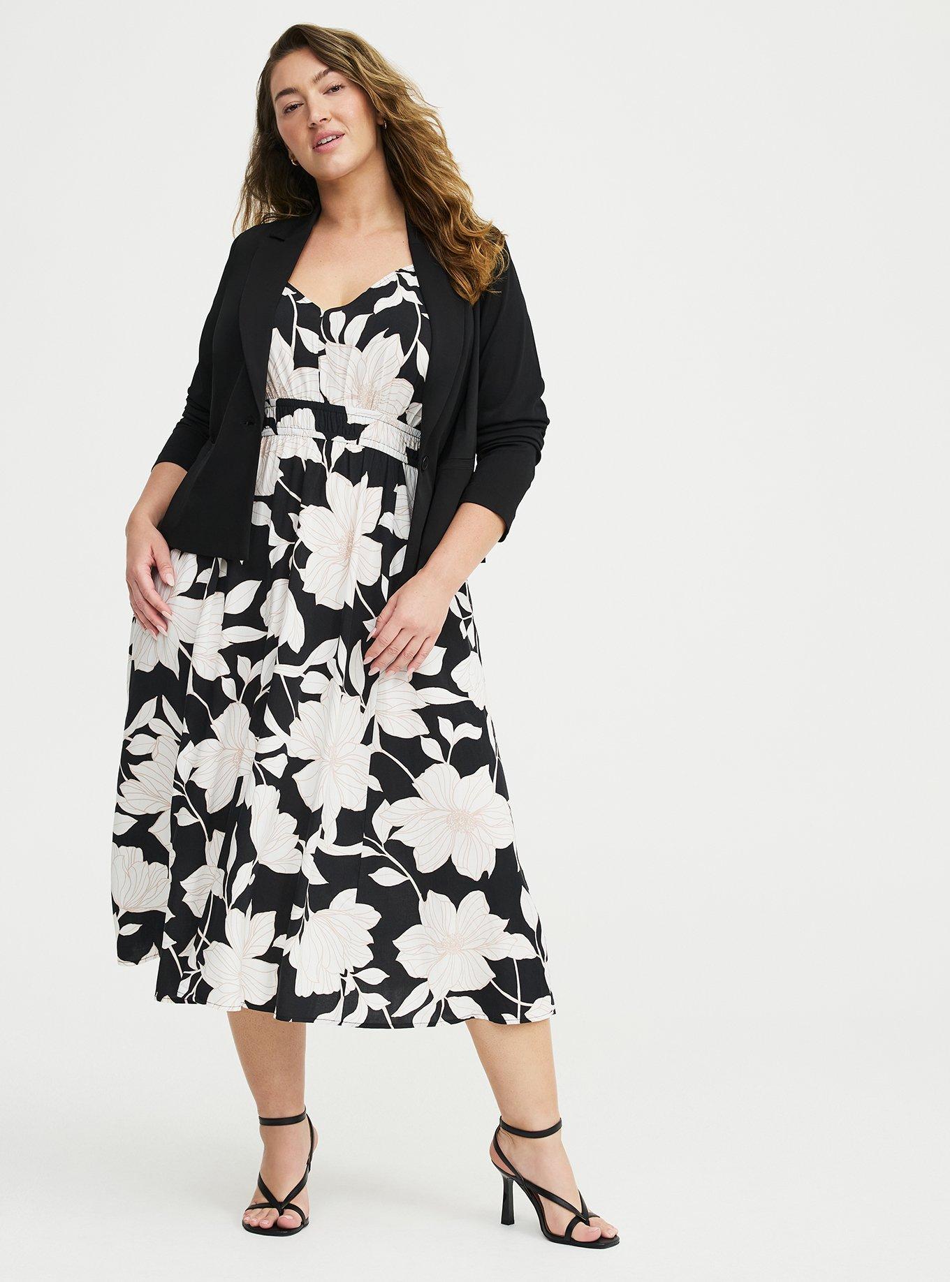 Hipster Challis Blazer, DEEP BLACK, alternate