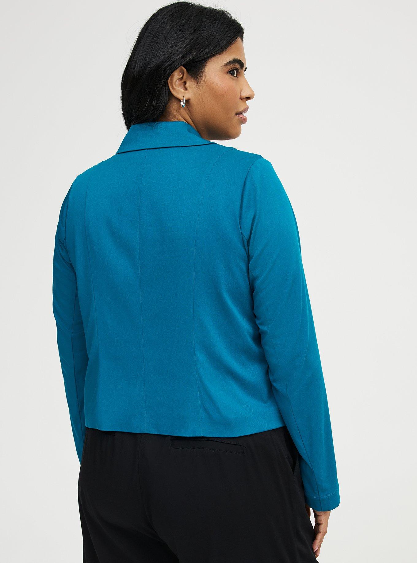 Hipster Challis Blazer, OCEAN DEPTHS, alternate