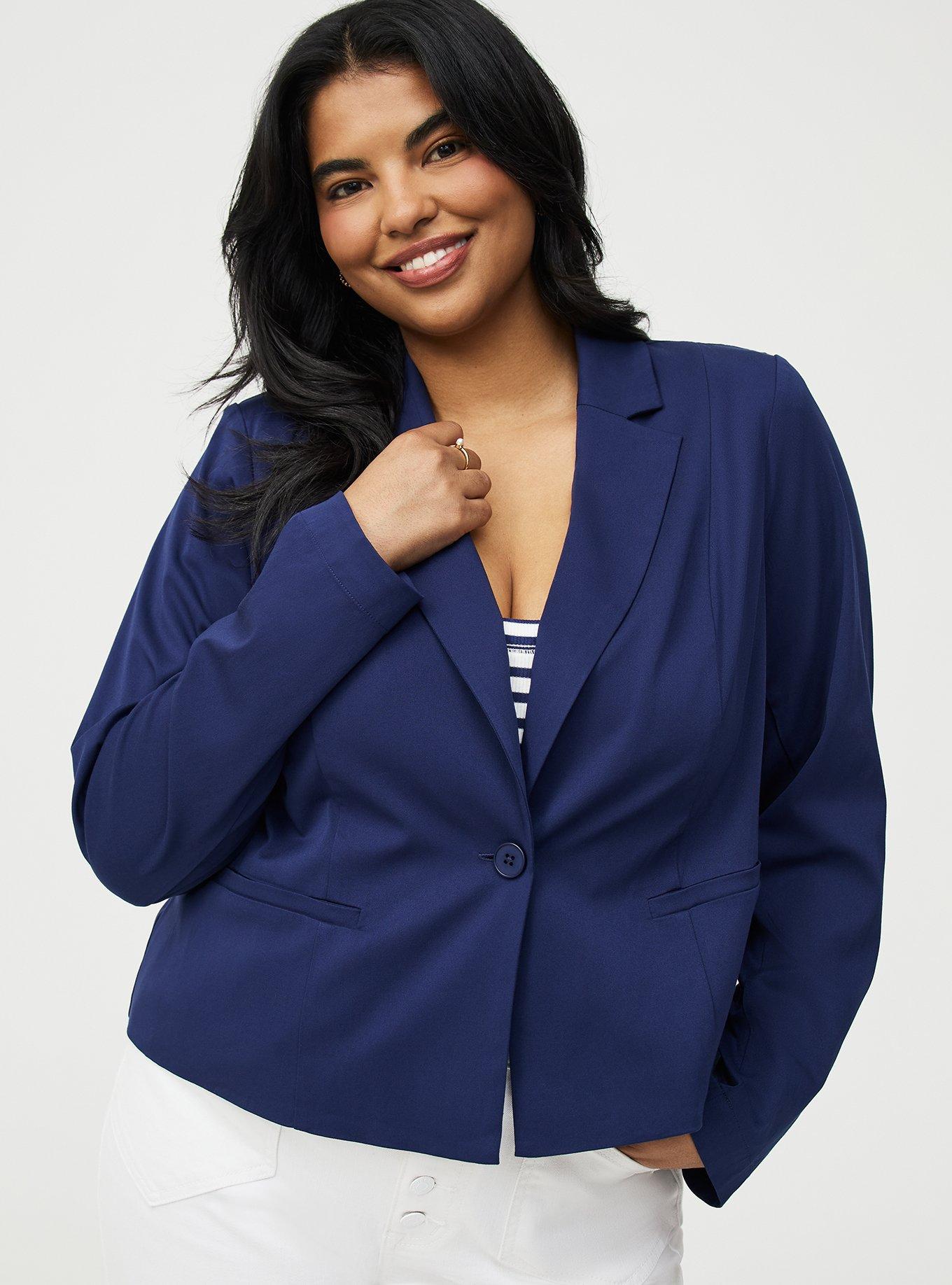 Hipster Challis Blazer, MEDIEVAL BLUE, alternate