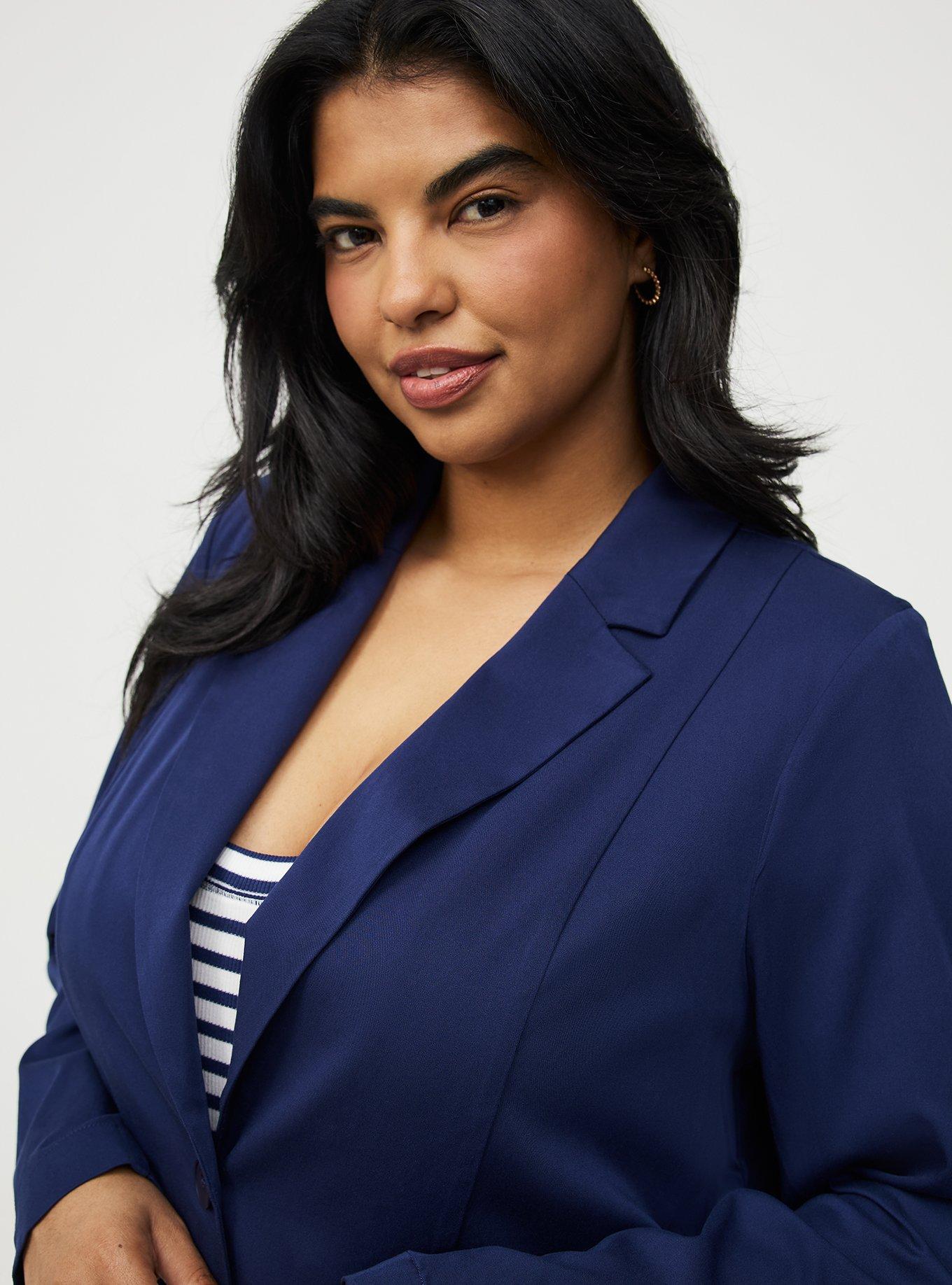 Hipster Challis Blazer, MEDIEVAL BLUE, alternate