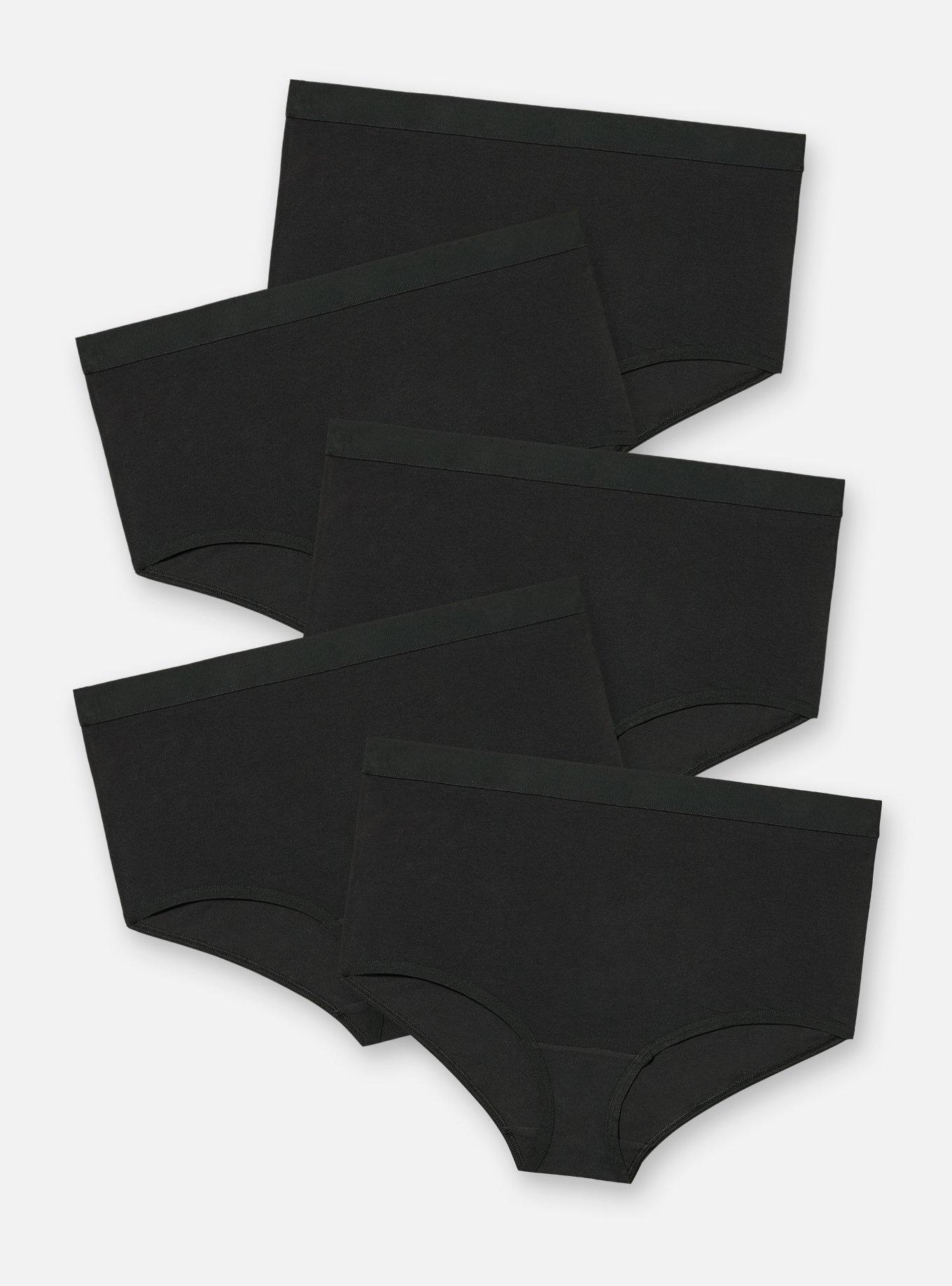 5-Pack Cotton Mid-Rise Hipster Panty, MULTI, hi-res