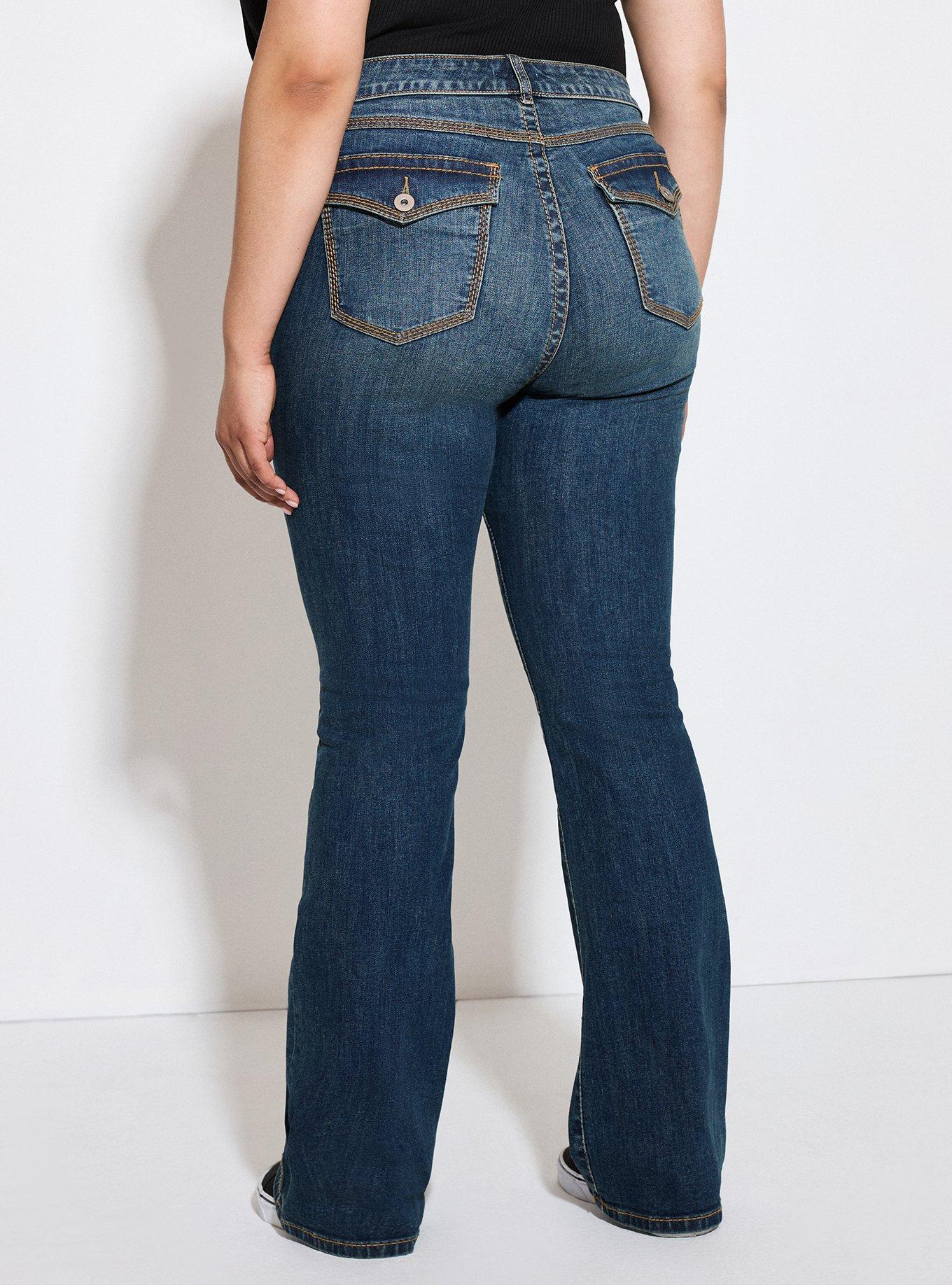 LoveSick Y2K Low-Rise Boot Jean, SHOOK, alternate