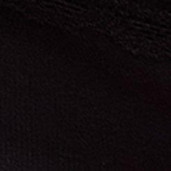 Cotton Mid-Rise Lace Trim Hipster Panty, RICH BLACK, swatch