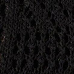 Festi Tie Front Bell Sleeve Duster, DEEP BLACK, swatch