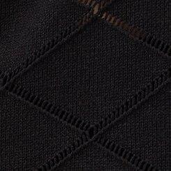 Nightfall Off-Shoulder Sweater, DEEP BLACK, swatch