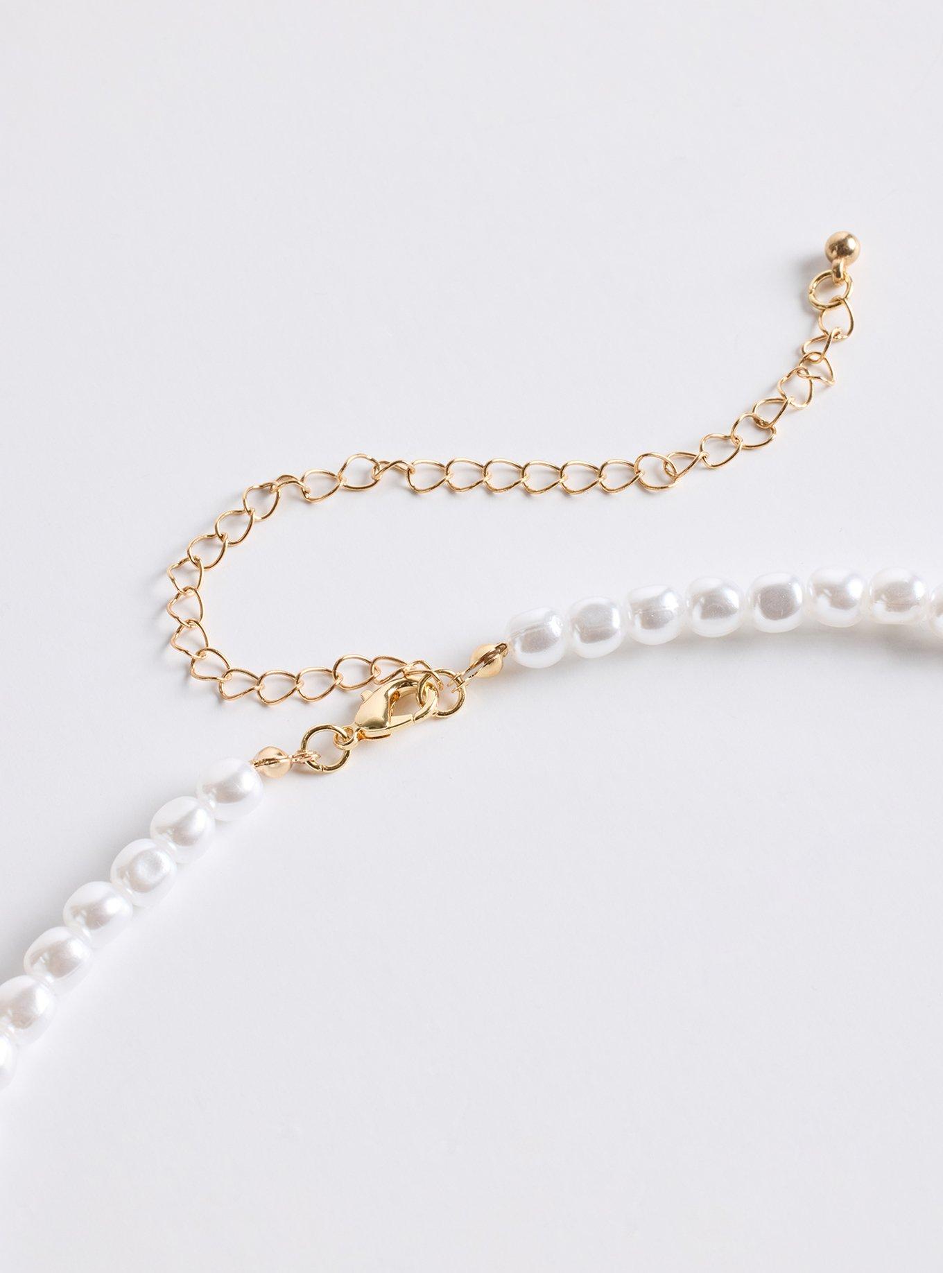 Pearl Butterfly Necklace, , alternate