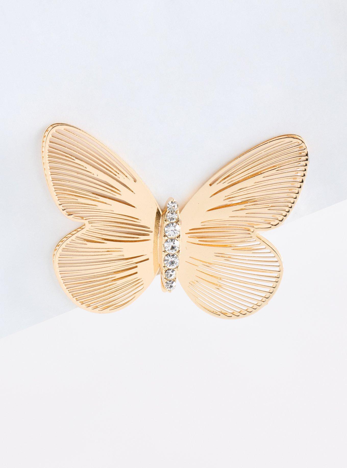 Butterfly Statement Earring, , alternate