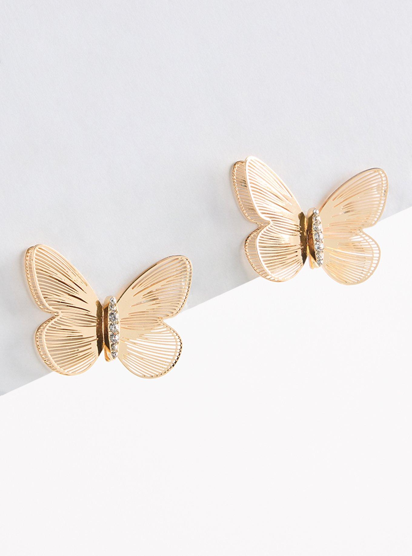 Butterfly Statement Earring, , hi-res