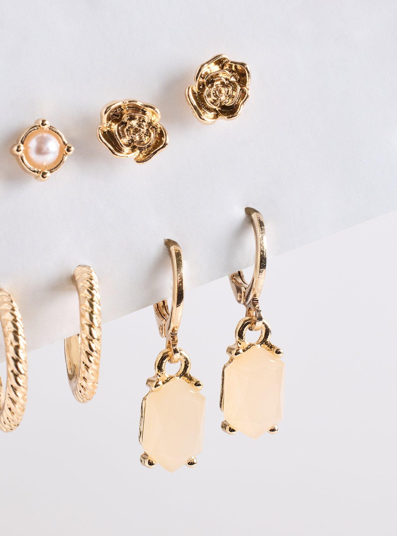 Hoop & Stud Set, , alternate