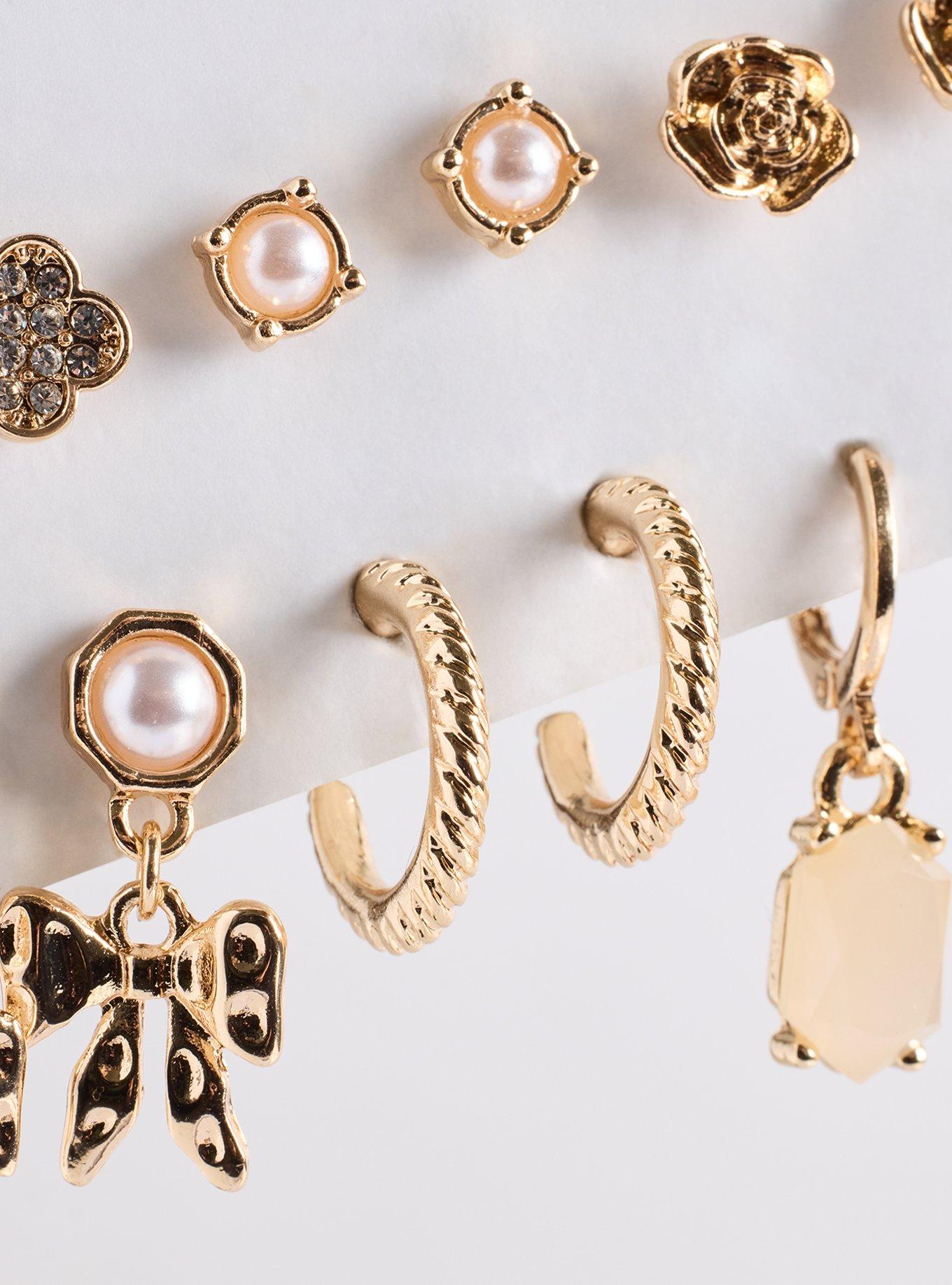 Hoop & Stud Set, , alternate