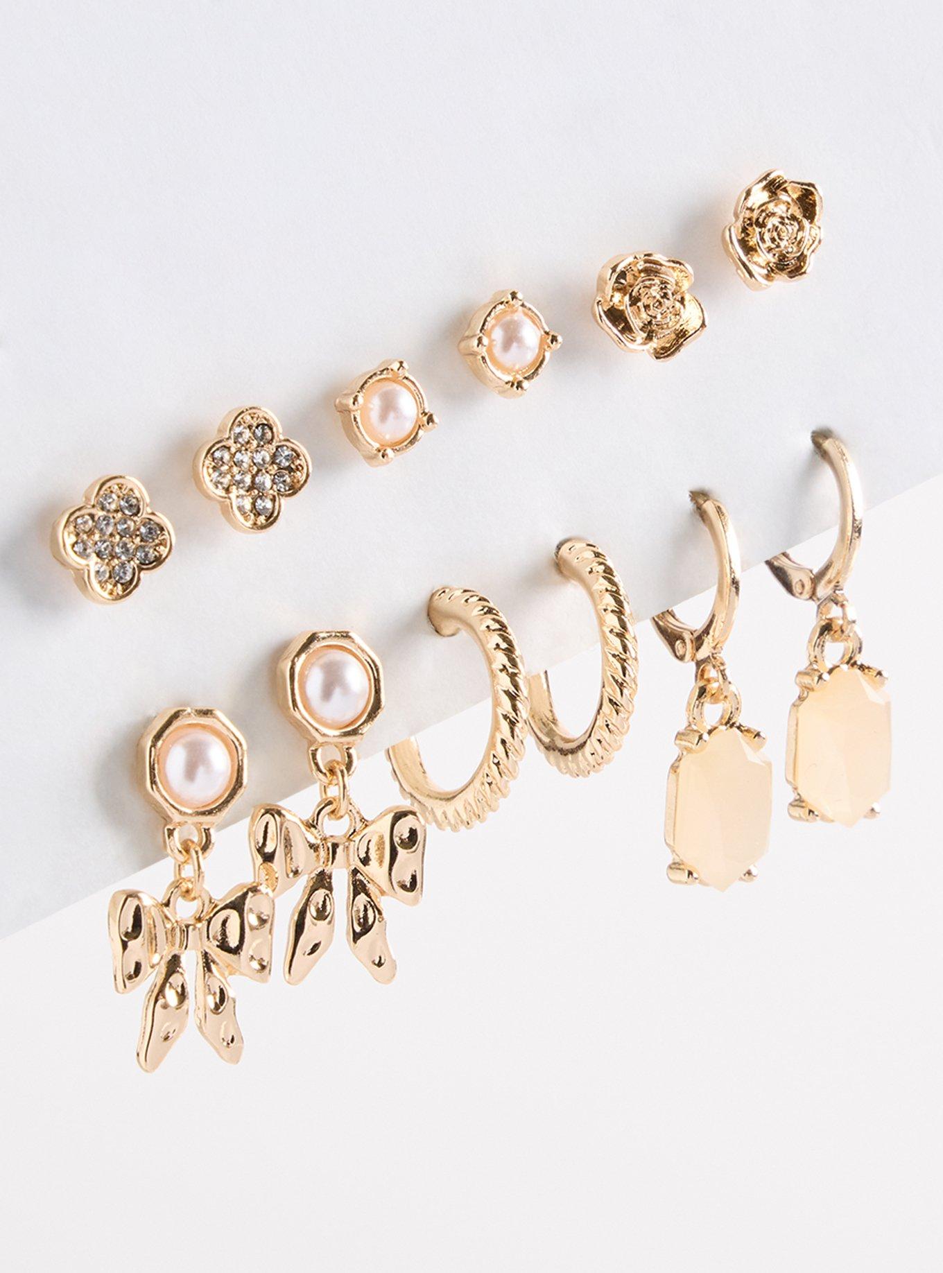 Hoop & Stud Set, , hi-res