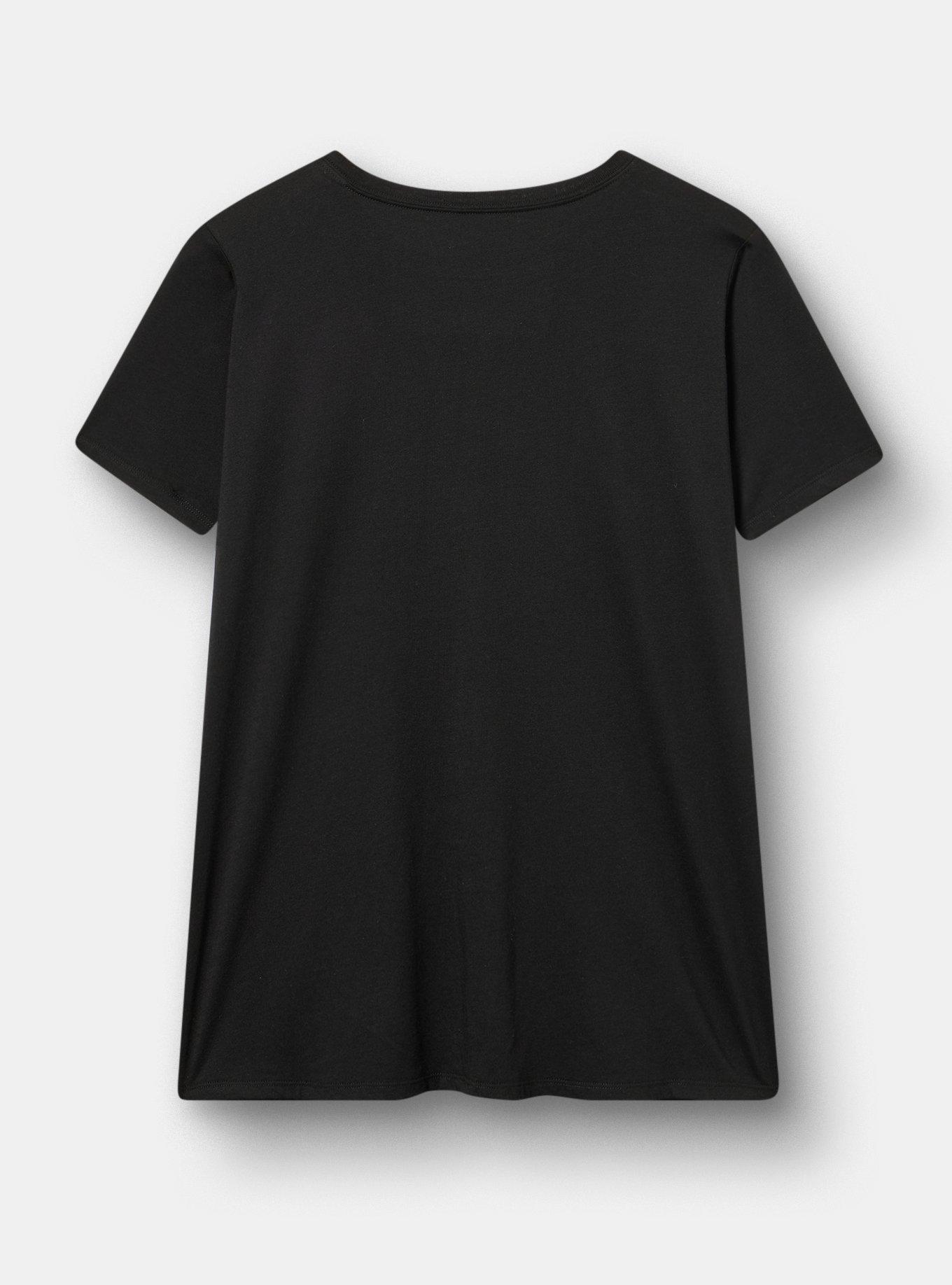 The Devil Wears Prada Classic Cotton Jersey Tee, THATS ALL TDWP DEEP BLACK, alternate