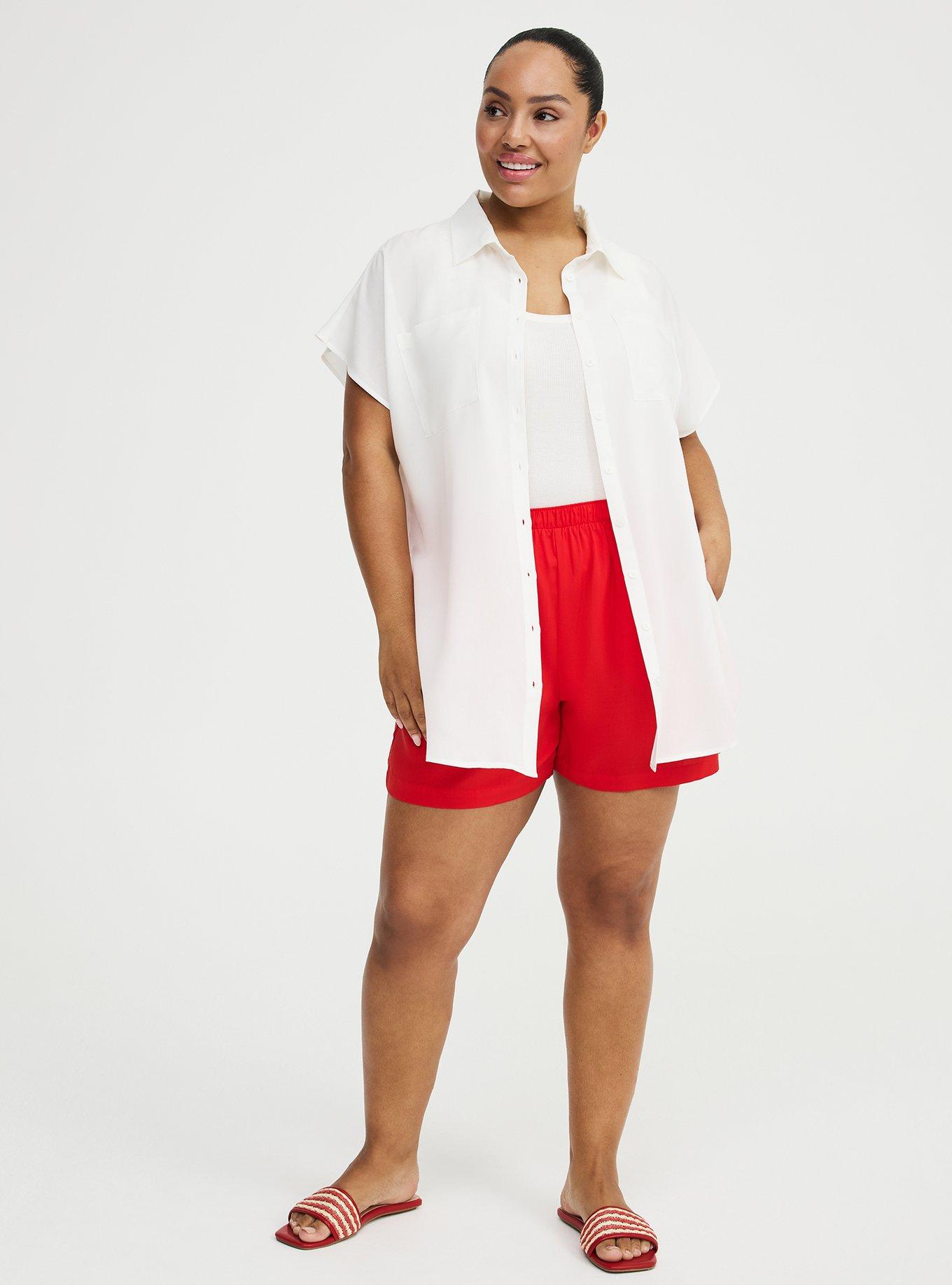 Cotton Modal Rib Crochet Strap Tank, BLANC DE BLANC, alternate