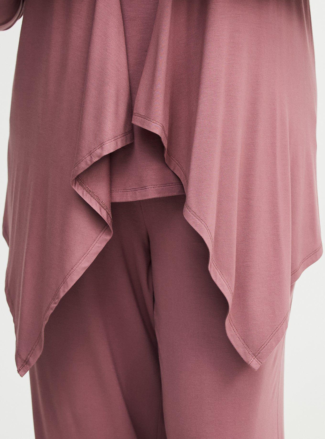Super Soft Drape Front Cardigan, ROSE TAUPE, alternate