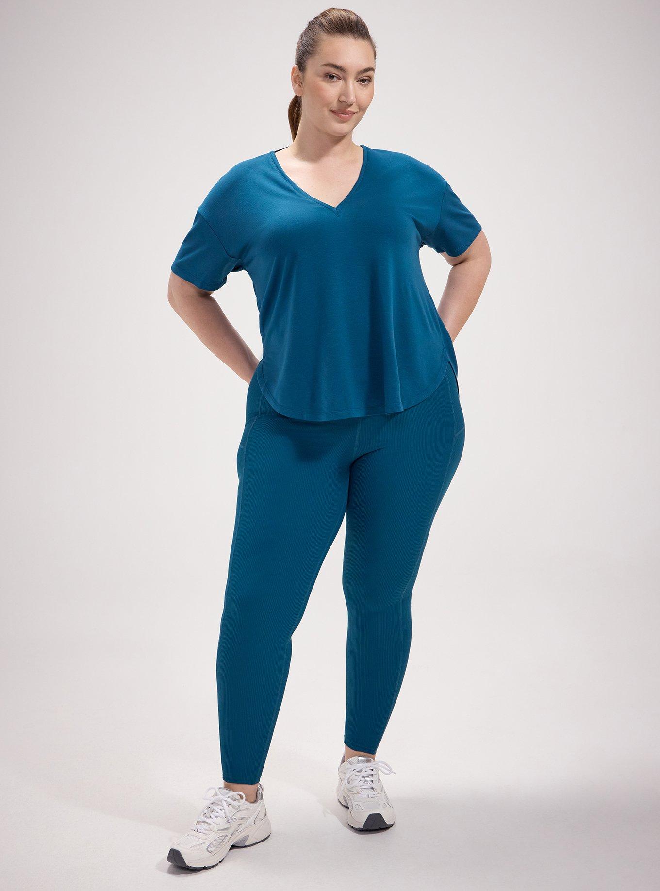 TRU Lightweight French Terry Active Tunic Tee, LEGION BLUE, alternate
