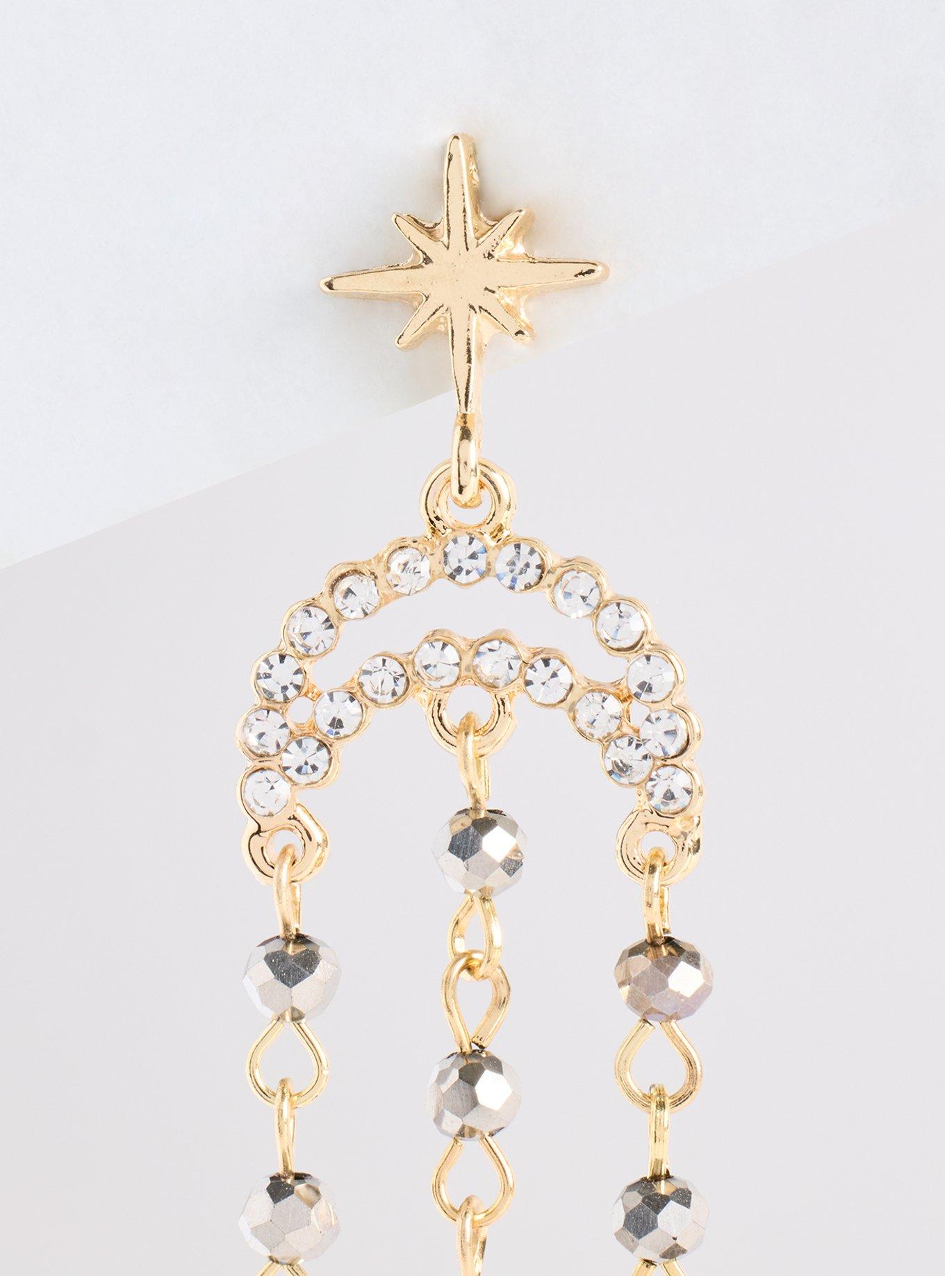 Celestial Statement Earring, , alternate