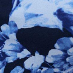 Studio Knit Off-Shoulder Ruched Maxi Dress, DUTCH FLORAL NAVY, swatch