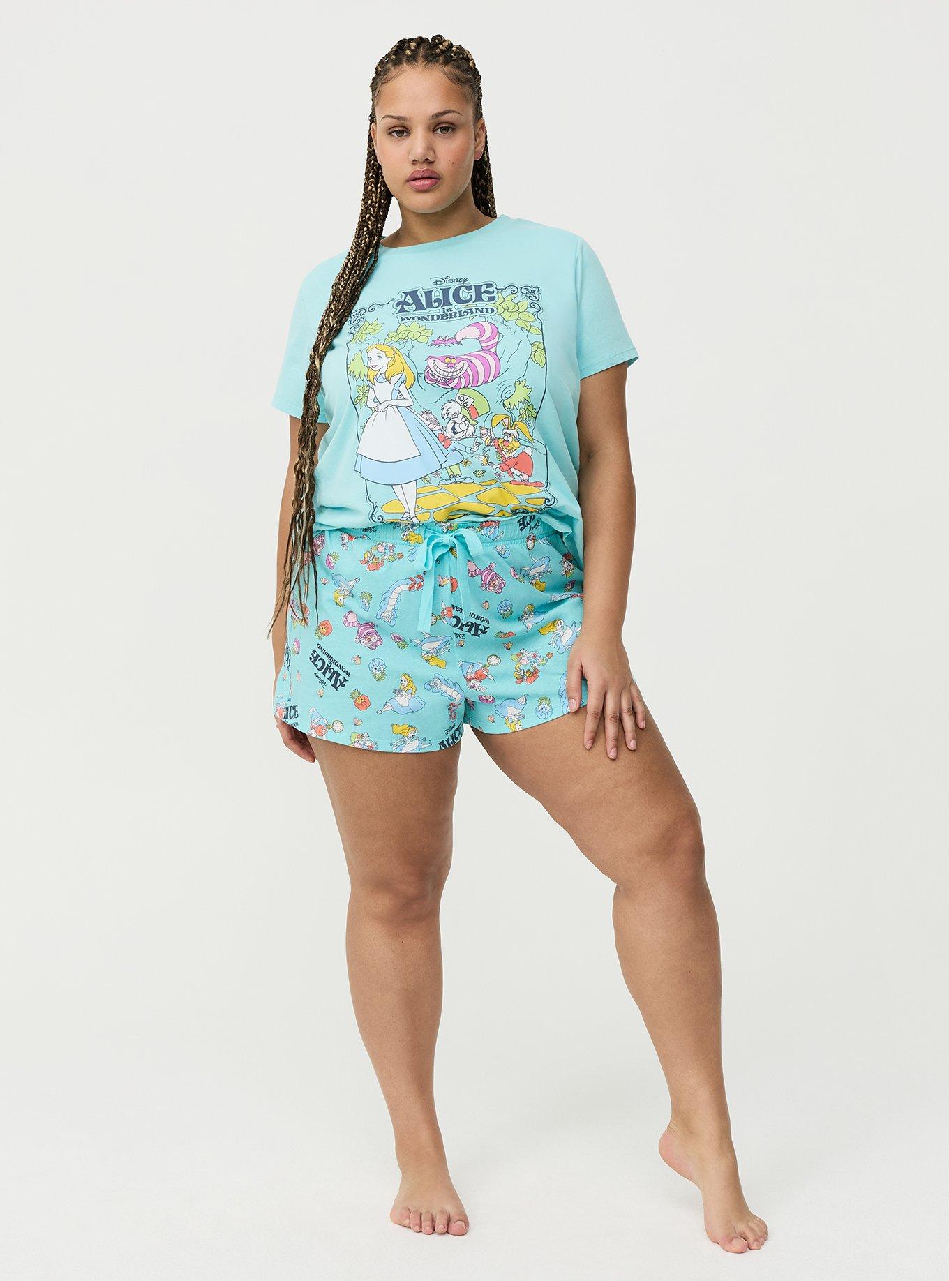 Alice In Wonderland Lounge Short, ALICE IN WONDERLAND CHAOS ANTIGUA SAND, alternate