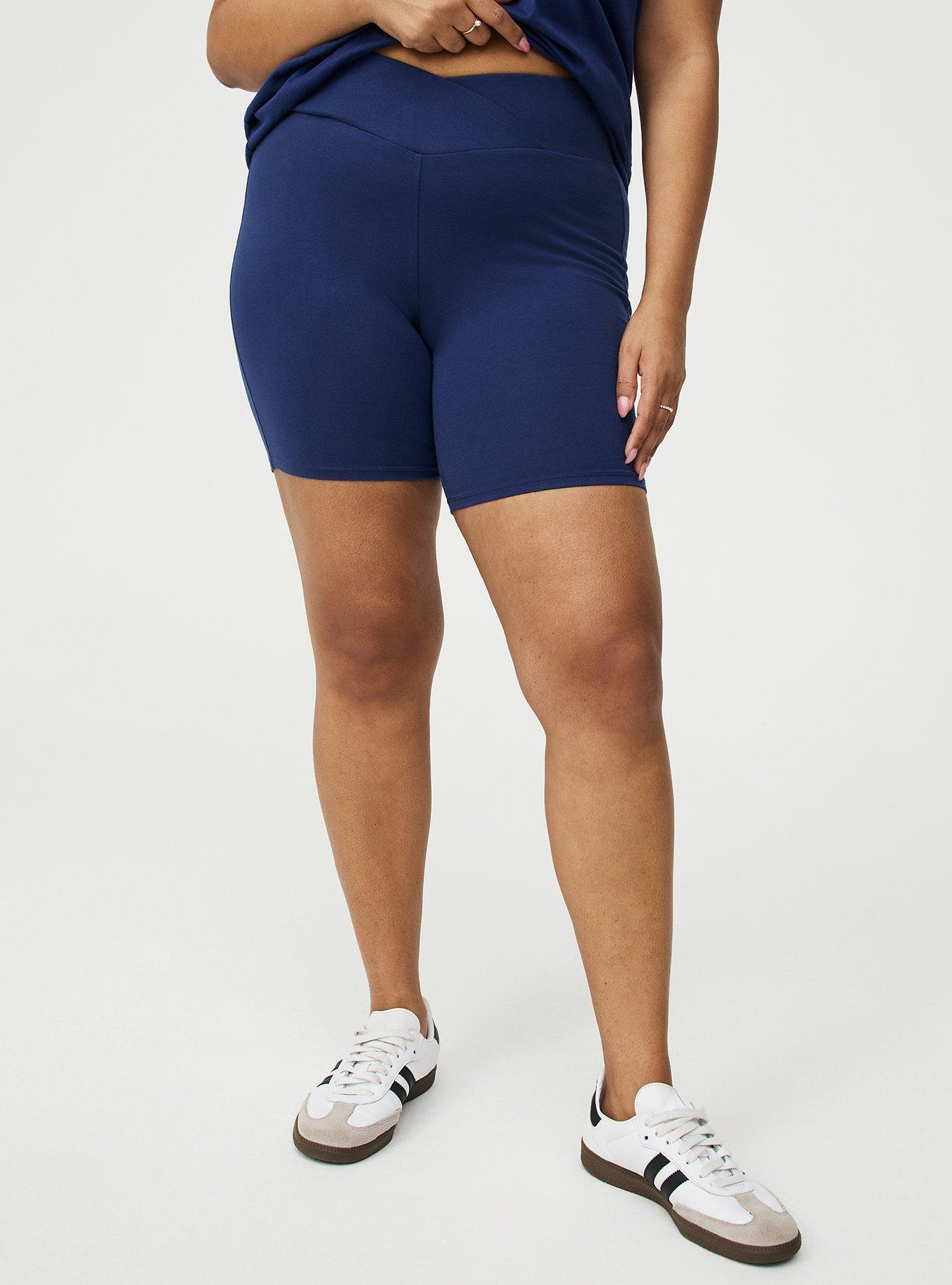 7"" Crossover Waist Bike Short, MEDIEVAL BLUE, alternate