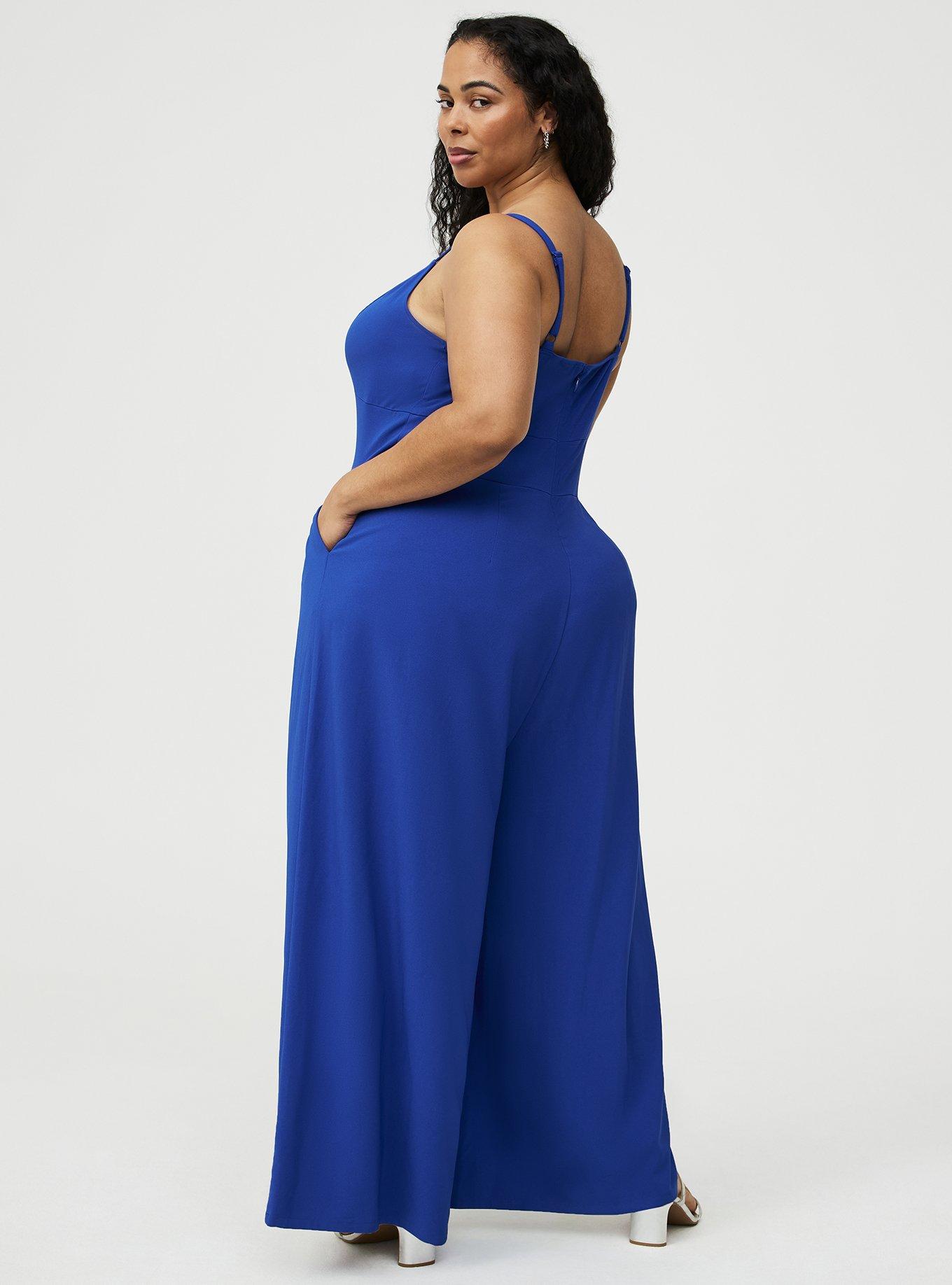 Studio Crepe Wide Leg Jumpsuit, SURF THE WEB, alternate