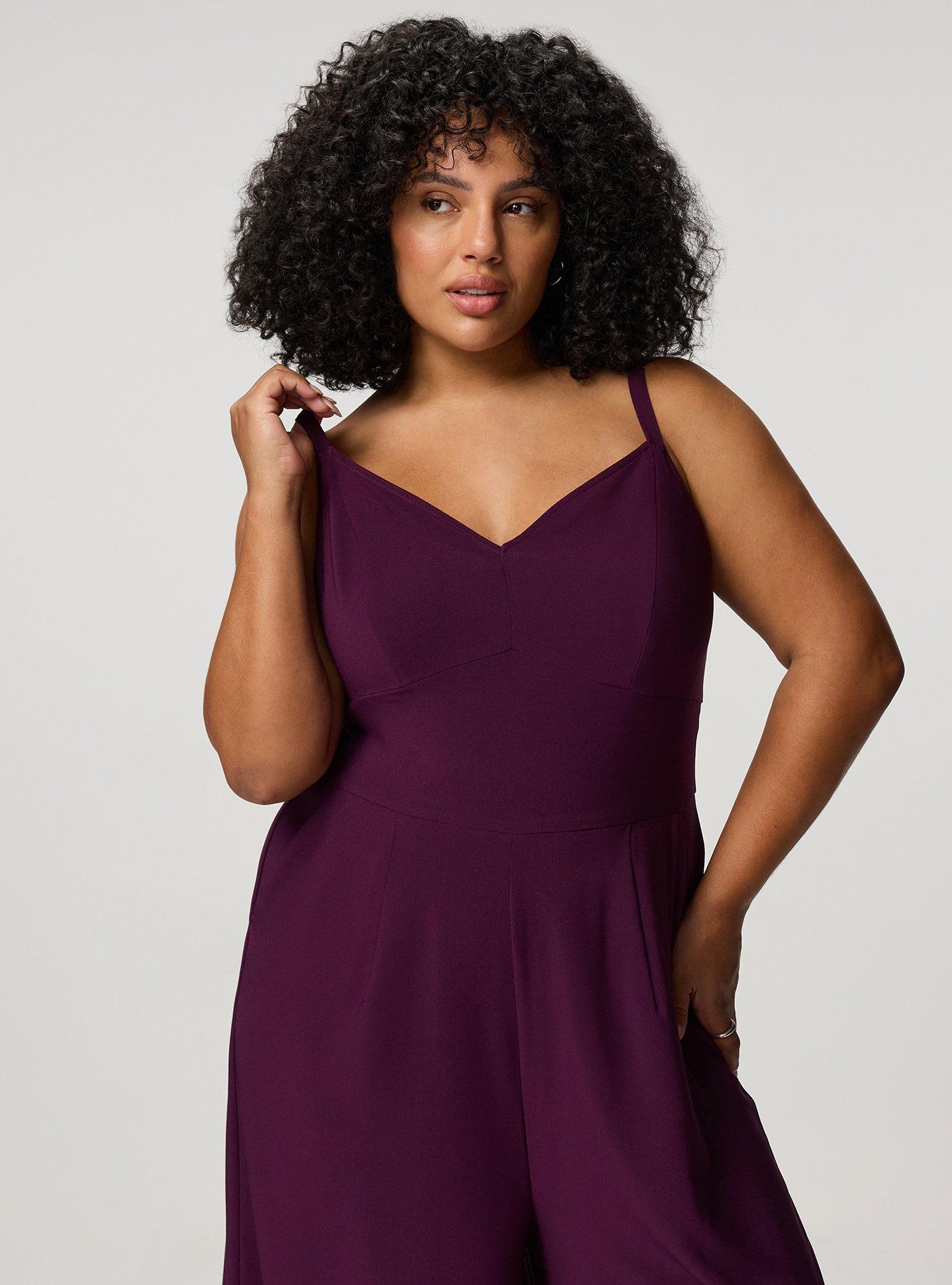 Studio Crepe Wide Leg Jumpsuit, WINTER BLOOM, alternate