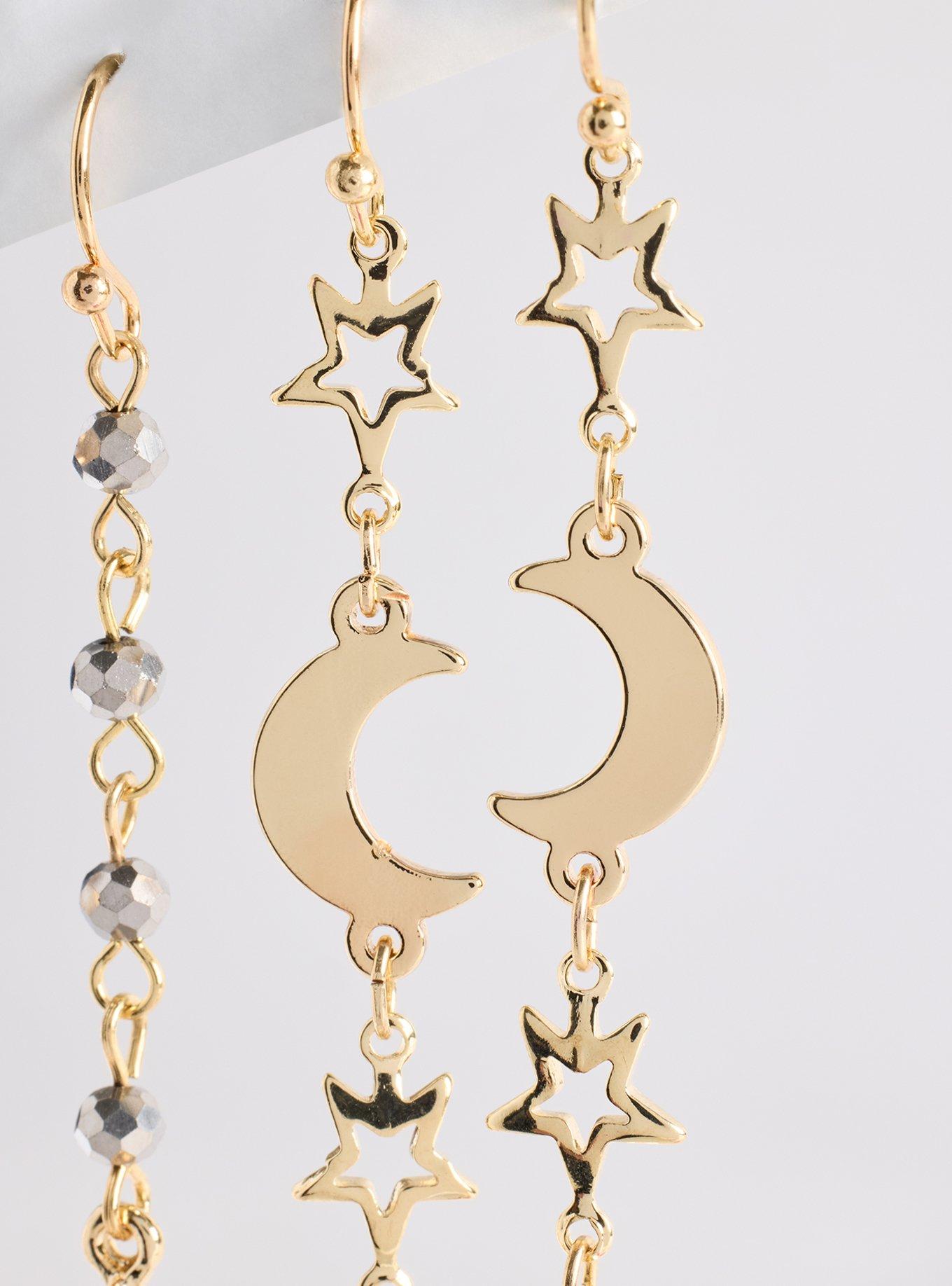 Celestial Linear Earring Set, , alternate