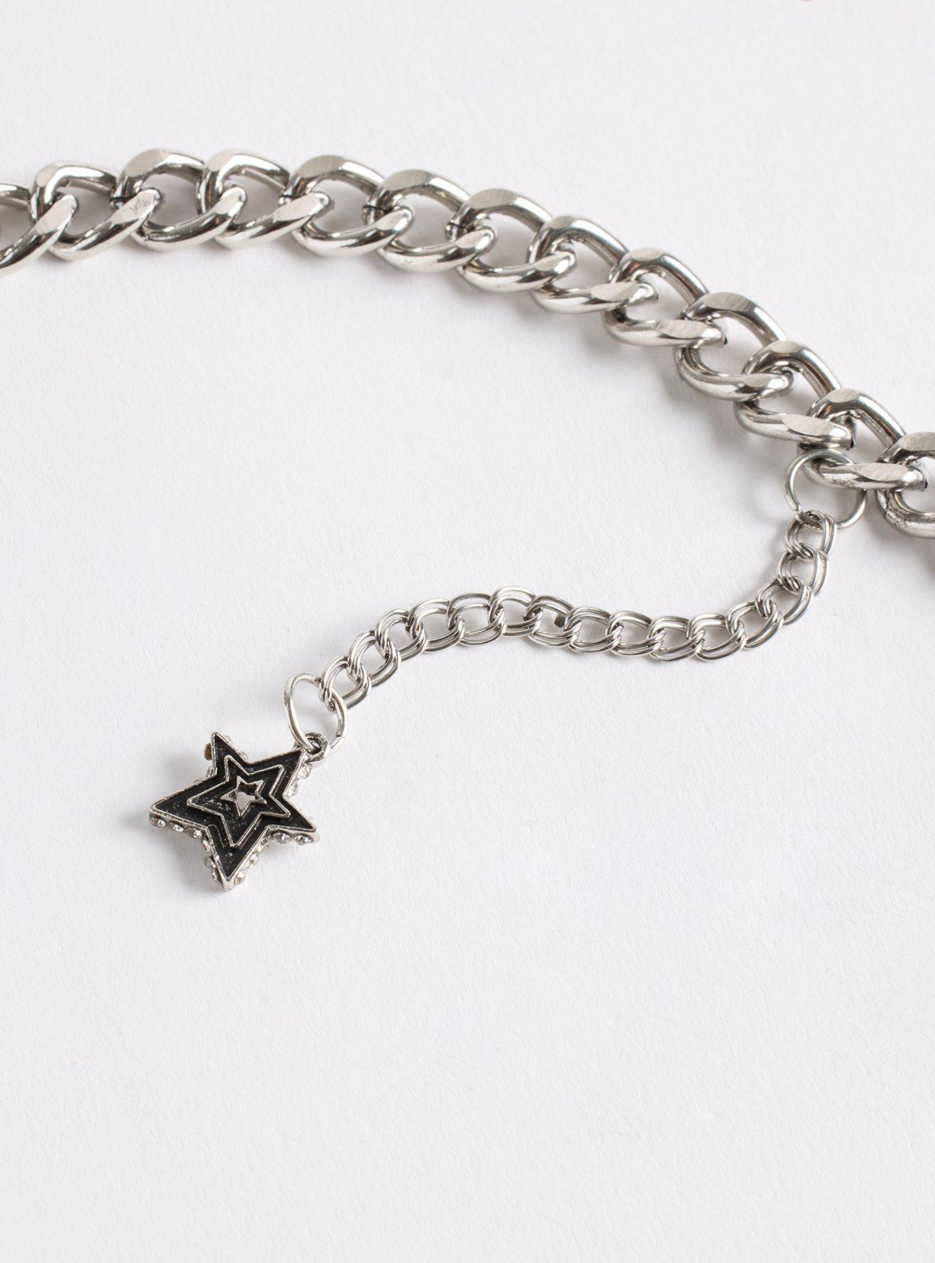 Interwoven Link Heart Necklace, , alternate