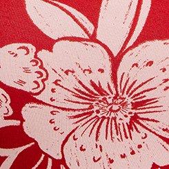 Super Soft Babydoll Top, FLORAL ESCAPE RED, swatch