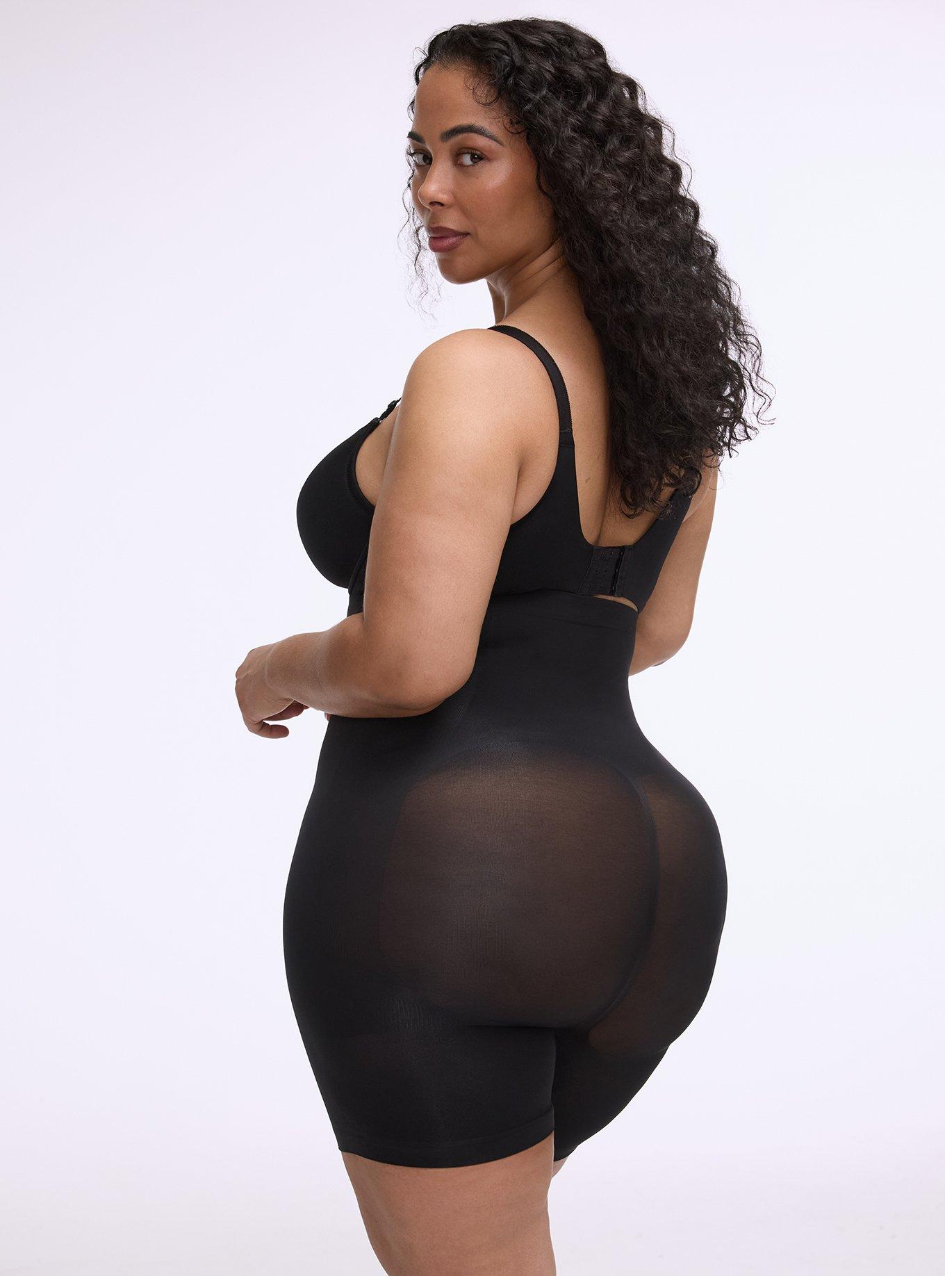 Level 2 Shaping Ultra High-Waist 7'' Short, RICH BLACK, alternate