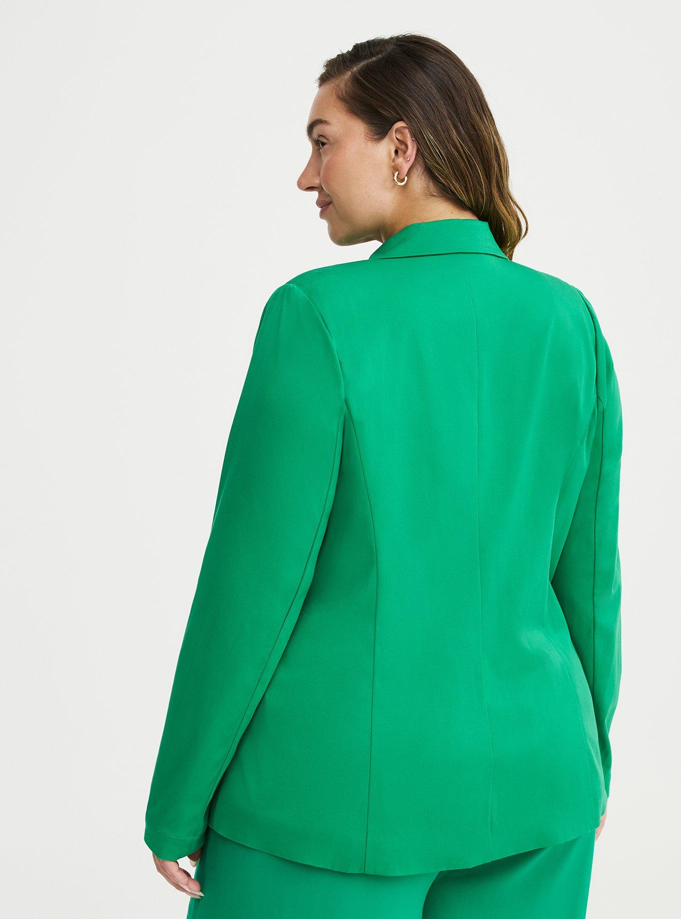 Modern Challis Blazer, JELLY BEAN, alternate