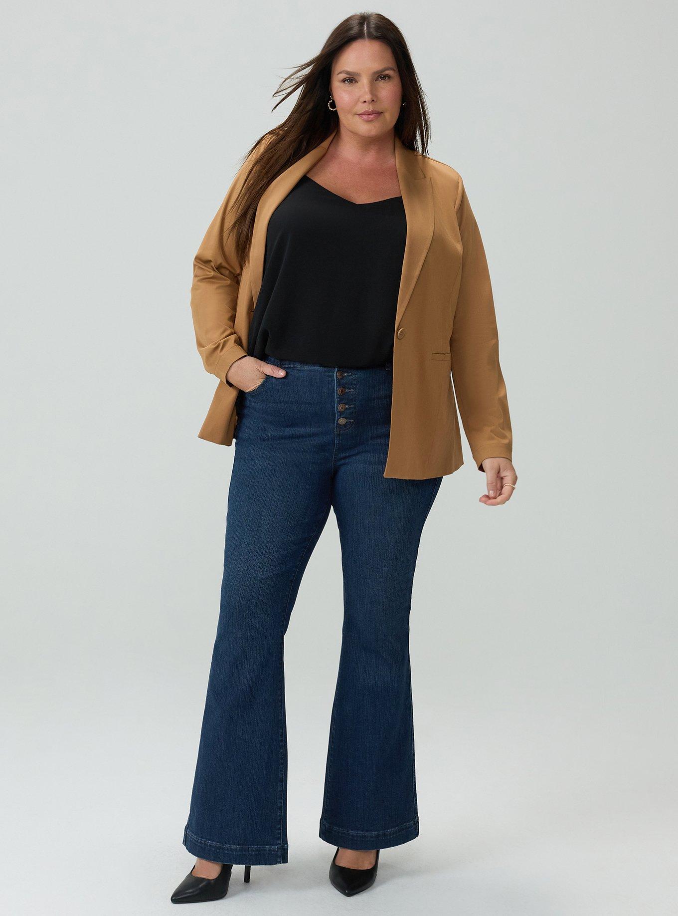 Modern Challis Blazer, CHIPMUNK, alternate